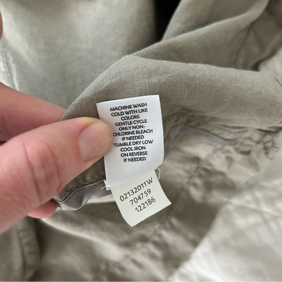 J. JILL LINEN SILK BLAZER TOP BLOUSE Sz 3X - Picture 9 of 9